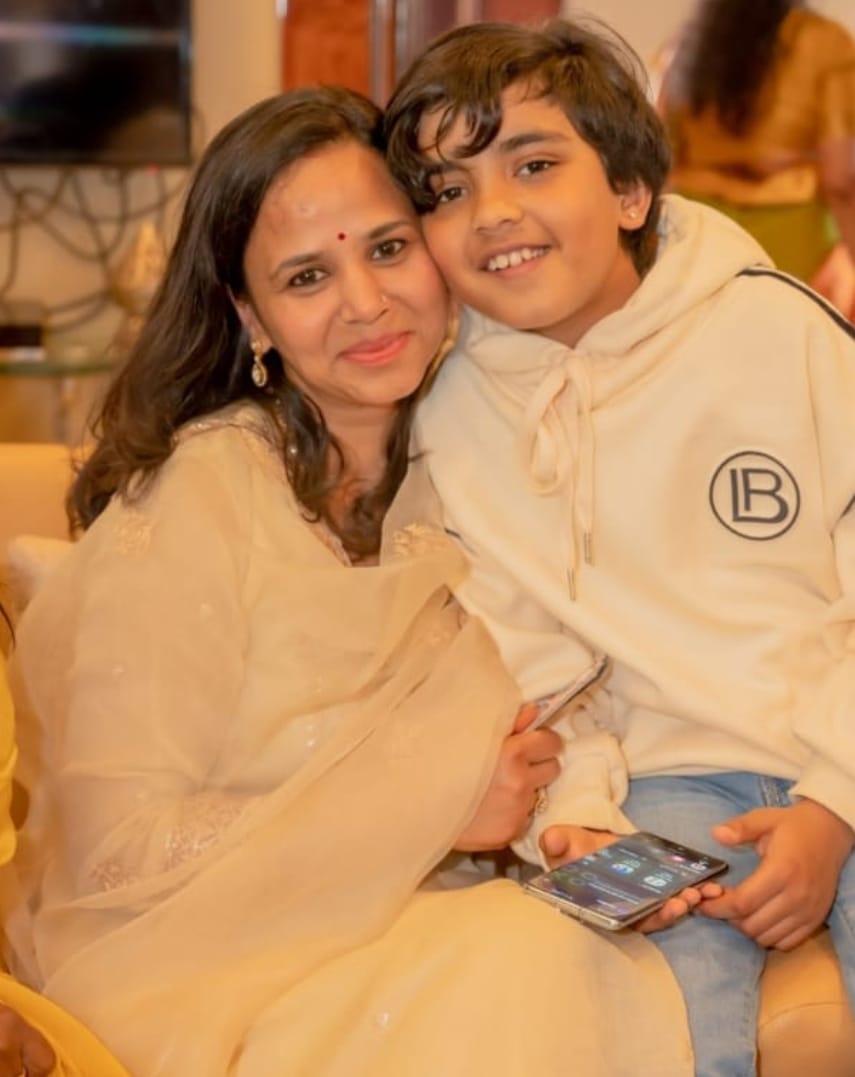 Khushbu Agrawal. Parent of Sarth Agrawal 
