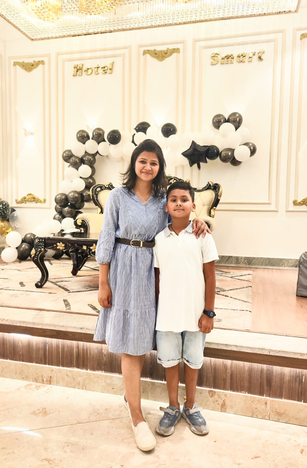 Nikita Agrawal mother of Jay Agrawal